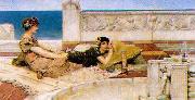 Alma Tadema Love's Votaries Sweden oil painting reproduction